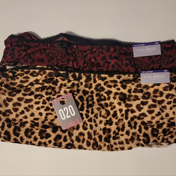 Catherine's Panties 4XL High Cut Brief Set - Picture 1 of 3